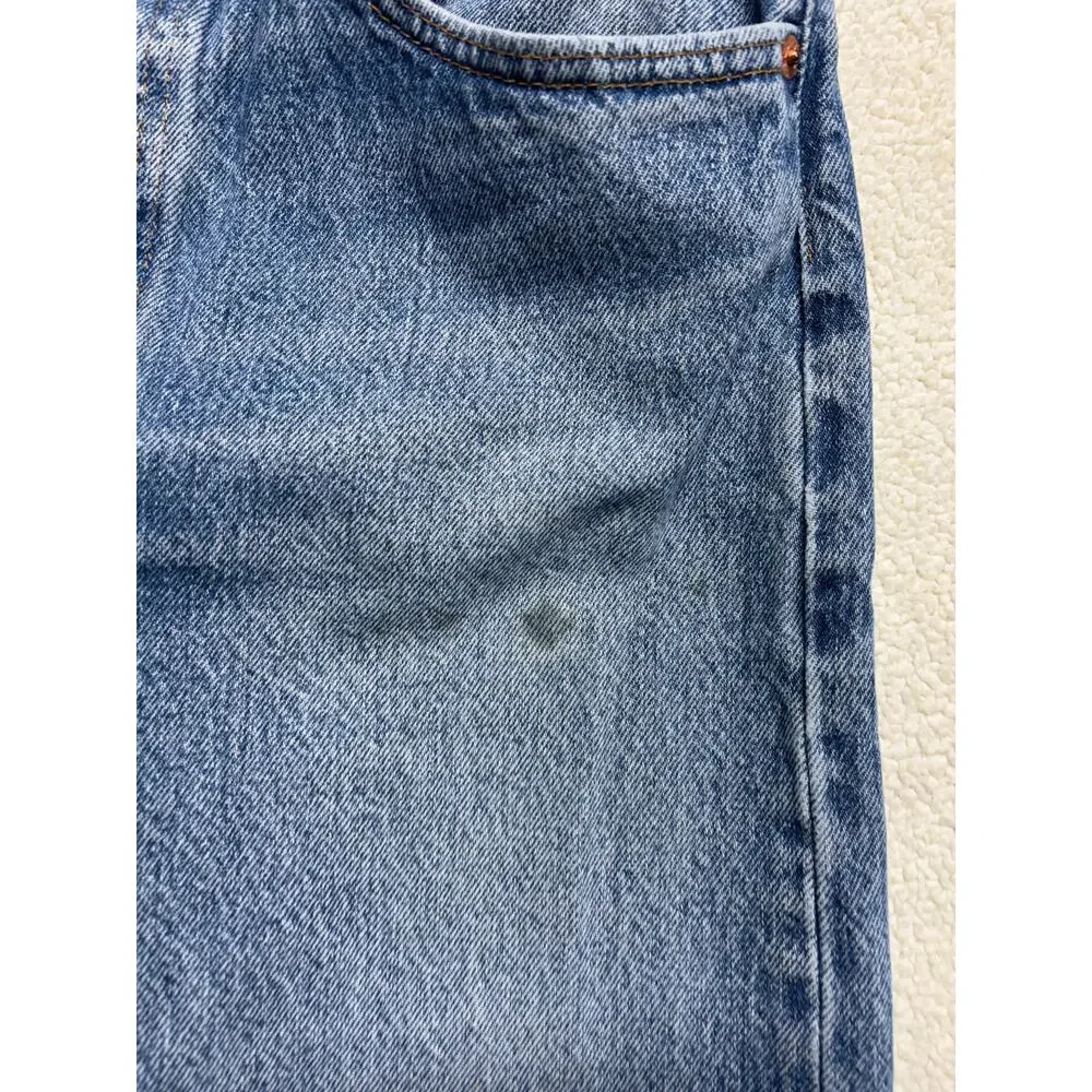 Vintage Levi's 501 Jeans 33x34 Men Straight Leg 501-0115 Made in USA 1991